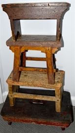Stack of Early Step Stools