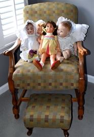 Collection of Dolls Including Schutzmeister & Quendt plus Chatty Cathy