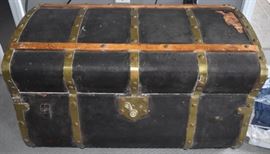 19th Century Jenny Lind Stagecoach trunk