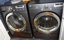 Late Model Designer LG Washer and Dryer.  Retailed for $3000+  Like New.  Available now at the Buy it Now price of $1400