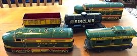 Marx 4000 Seaboard Tin Train - PLUS rails!