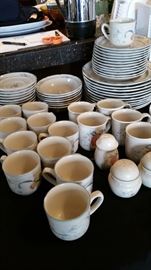 VIntage Country DUCK stoneware