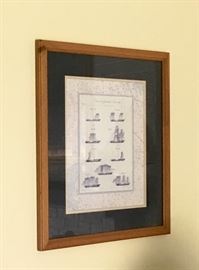 Framed Nautical Art Prints
