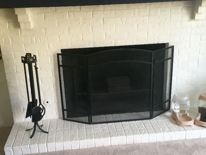Fireplace Screen, Fireplace Tools