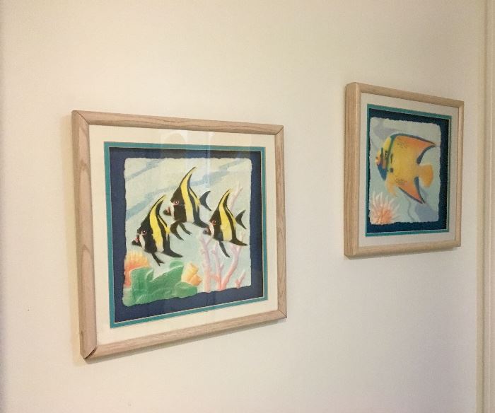 Framed Art Prints, Fish