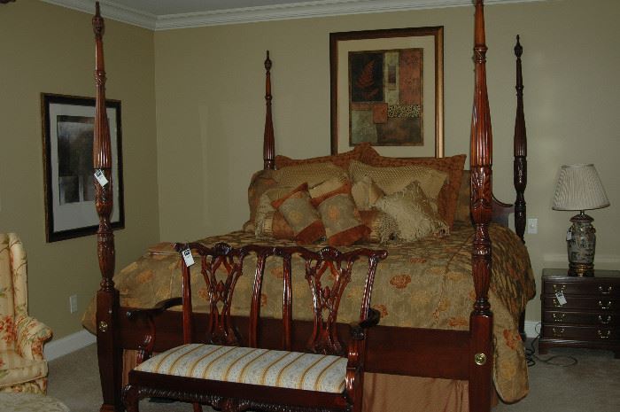 Four Poster fully adjustible bed