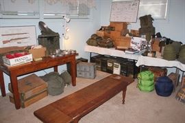 Military Viet Nam and WW2 items