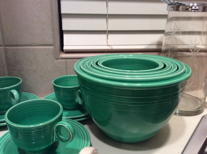 Original Green Fiesta Nesting Bowl