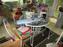TABLE AND TWO CHAIRS