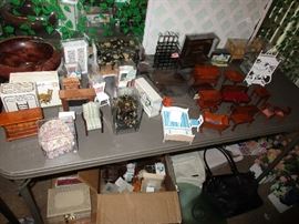 SOME OF THE DOLL FURNITURE