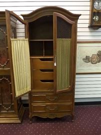 Thomasville armoire / dresser 73" tall 31" wide 