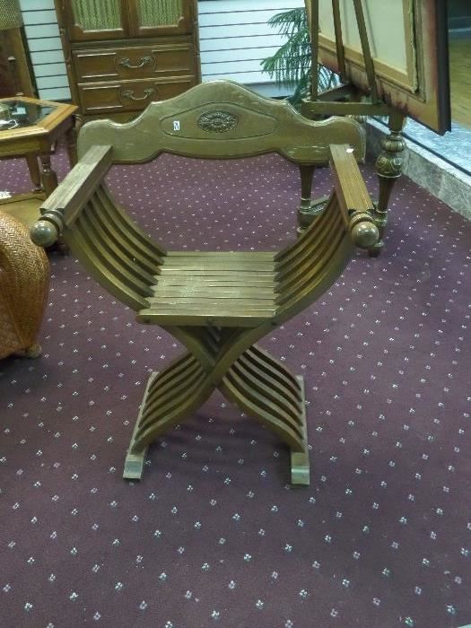 vintage / mid century dante (X) chair 