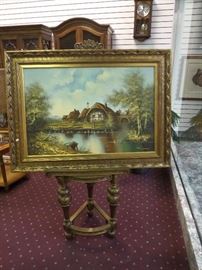 Hoppman Landscape - on canvas 