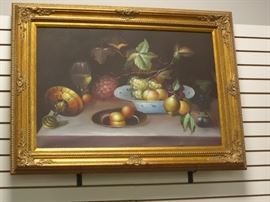 really nice still art on canvas 