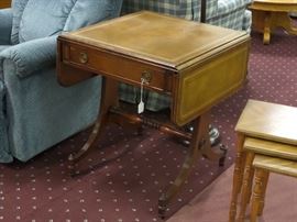 mid-century end table 