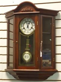 curio wall clock 
