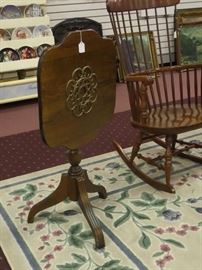 antique drop leaf occasional table 