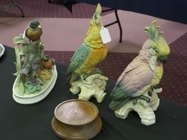 collectibles - glass ware - crystal - decor - cookie jar's vintage glass - McCoy - Mikasa Classic Flair & vintage china