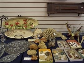 collectibles - glass ware - crystal - decor - cookie jar's vintage glass - McCoy - Mikasa Classic Flair & vintage china