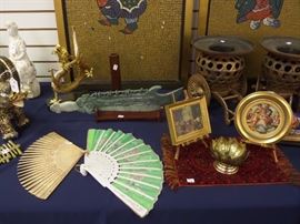 collectibles - glass ware - crystal - decor - cookie jar's vintage glass - McCoy - Mikasa Classic Flair & vintage china