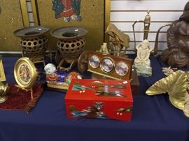 collectibles - glass ware - crystal - decor - cookie jar's vintage glass - McCoy - Mikasa Classic Flair & vintage china