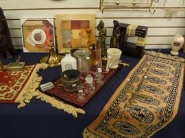 collectibles - glass ware - crystal - decor - cookie jar's vintage glass - McCoy - Mikasa Classic Flair & vintage china