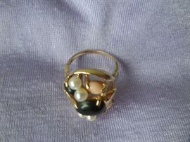 14k gold setting 