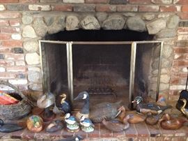 vintage and signed decoy ducks