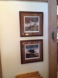 vintage and signed decoy ducks prints and original art