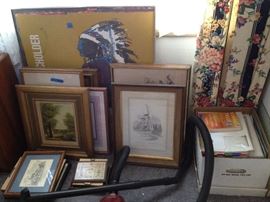 signed and listed art, signed lithographs