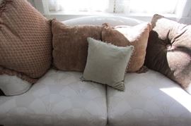 Loveseat Chair and Ottoman