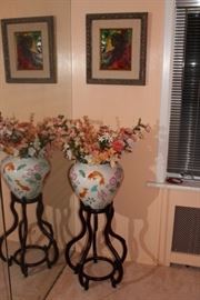 Plant Stand, Urn & Decorative
