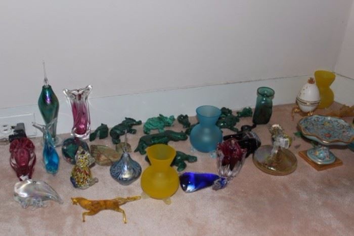 Miniatures & Satin Glass