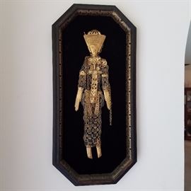 3D brass wall decor from India