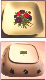 Vintage Anemone plate