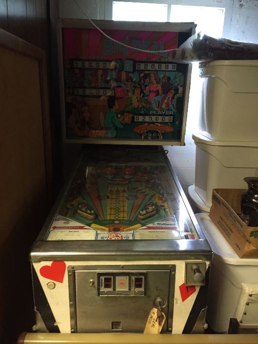 I will be posting a better picture shortly 1960s vintage pinball machine
