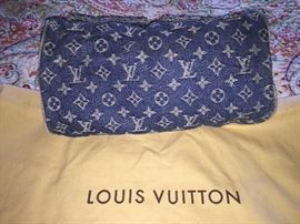 AUTHENTIC LOUIS VUITTON DENIM MONOGRAM NEO SPEEDY