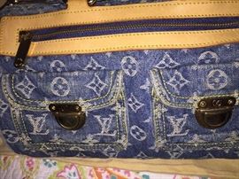 AUTHENTIC LOUIS VUITTON DENIM MONOGRAM NEO SPEEDY