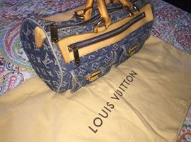 AUTHENTIC LOUIS VUITTON DENIM MONOGRAM NEO SPEEDY