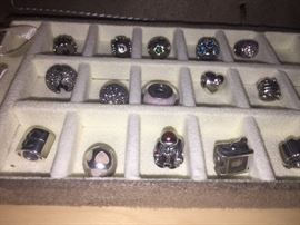 AUTHENTIC PANDORA BRACELET WITH CHARMS