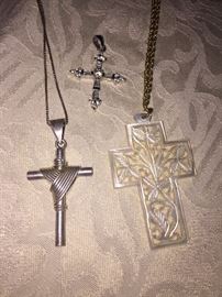 RELIGIOUS CROSS PENDANTS