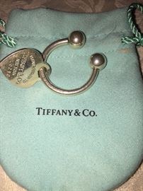 AUTHENTIC TIFFANY & CO KEYRING