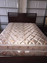 CASANA MOCHA QUEEN SIZE BED