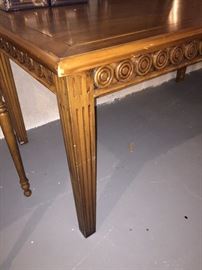 HERITAGE SOLID WOOD DINING ROOM TABLE