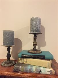 CANDLES AND BOOKS