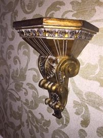 ORNATE GOLD WALL DECOR'