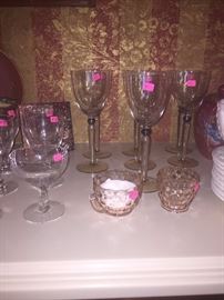 GLASSWARE AND STEMWARE