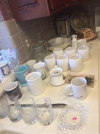 CUPS AND GLASSES