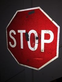 REAL STOP SIGN!!!!