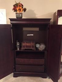 Bassette Cherry Armoire 